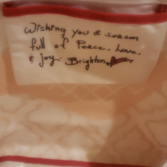 Brighton canvas tote bag NWOTS - Picture 6 of 6